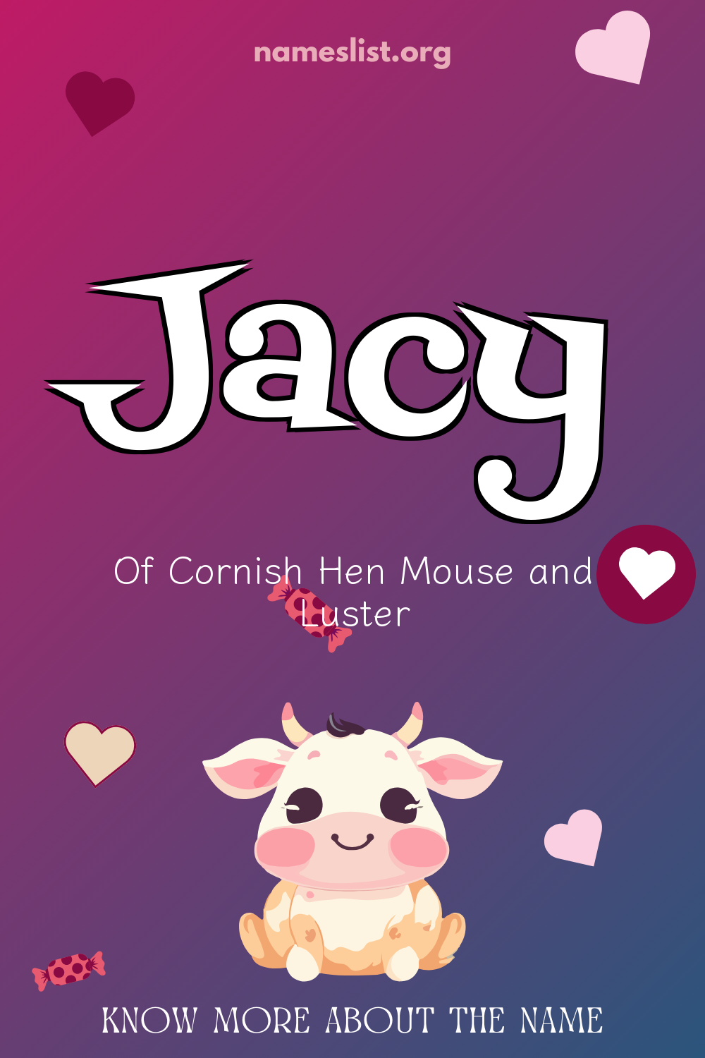 Jacy meaning and origin