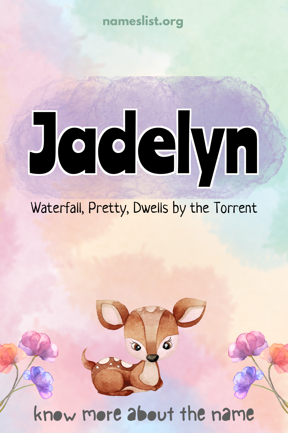 Jadelyn meaning and origin