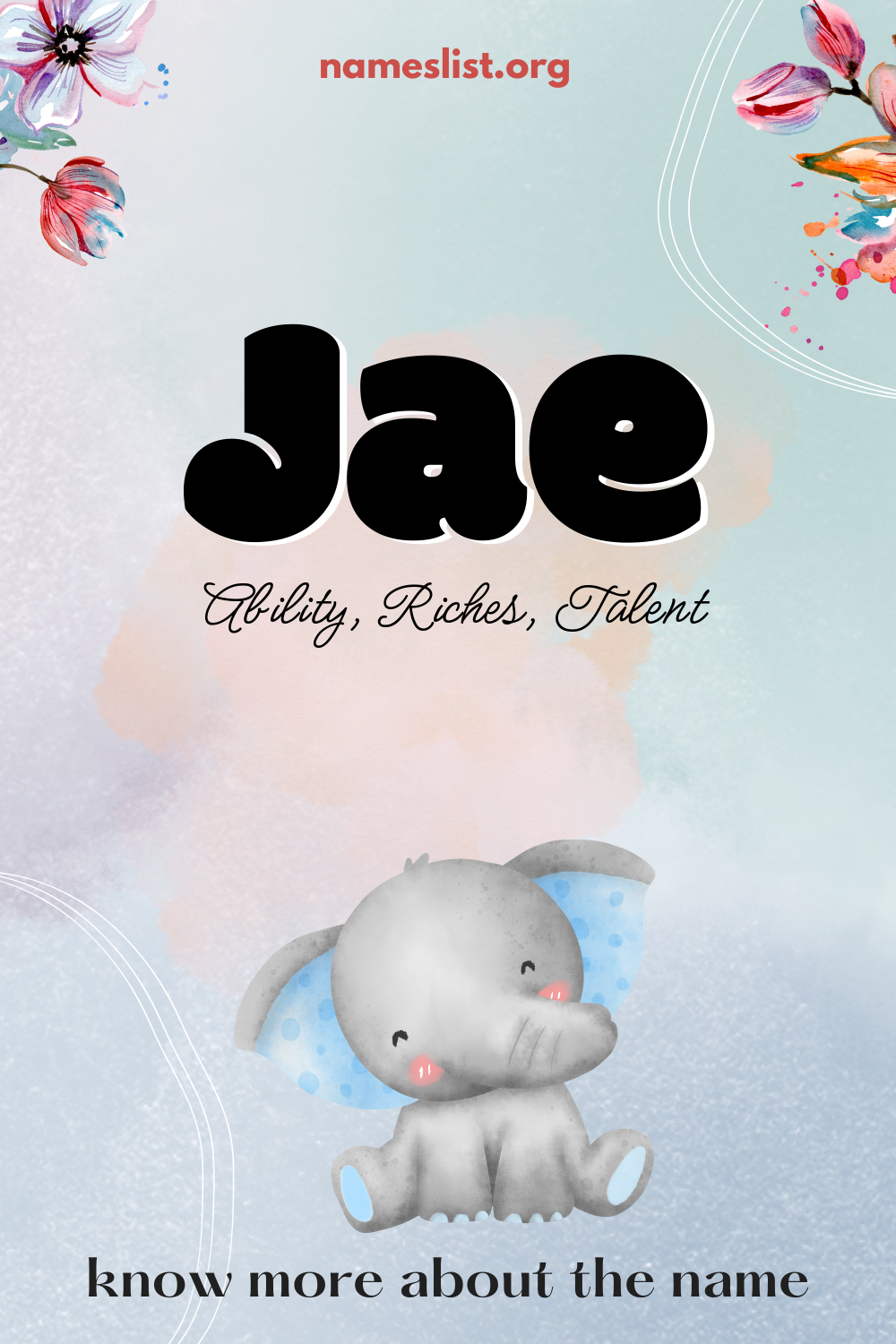 Jae meaning and origin