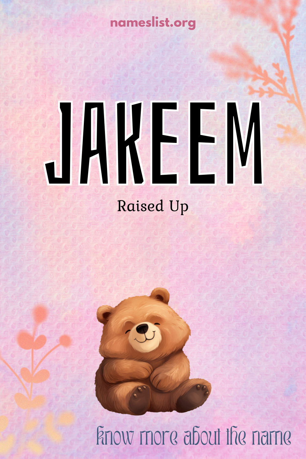 Jakeem meaning and origin