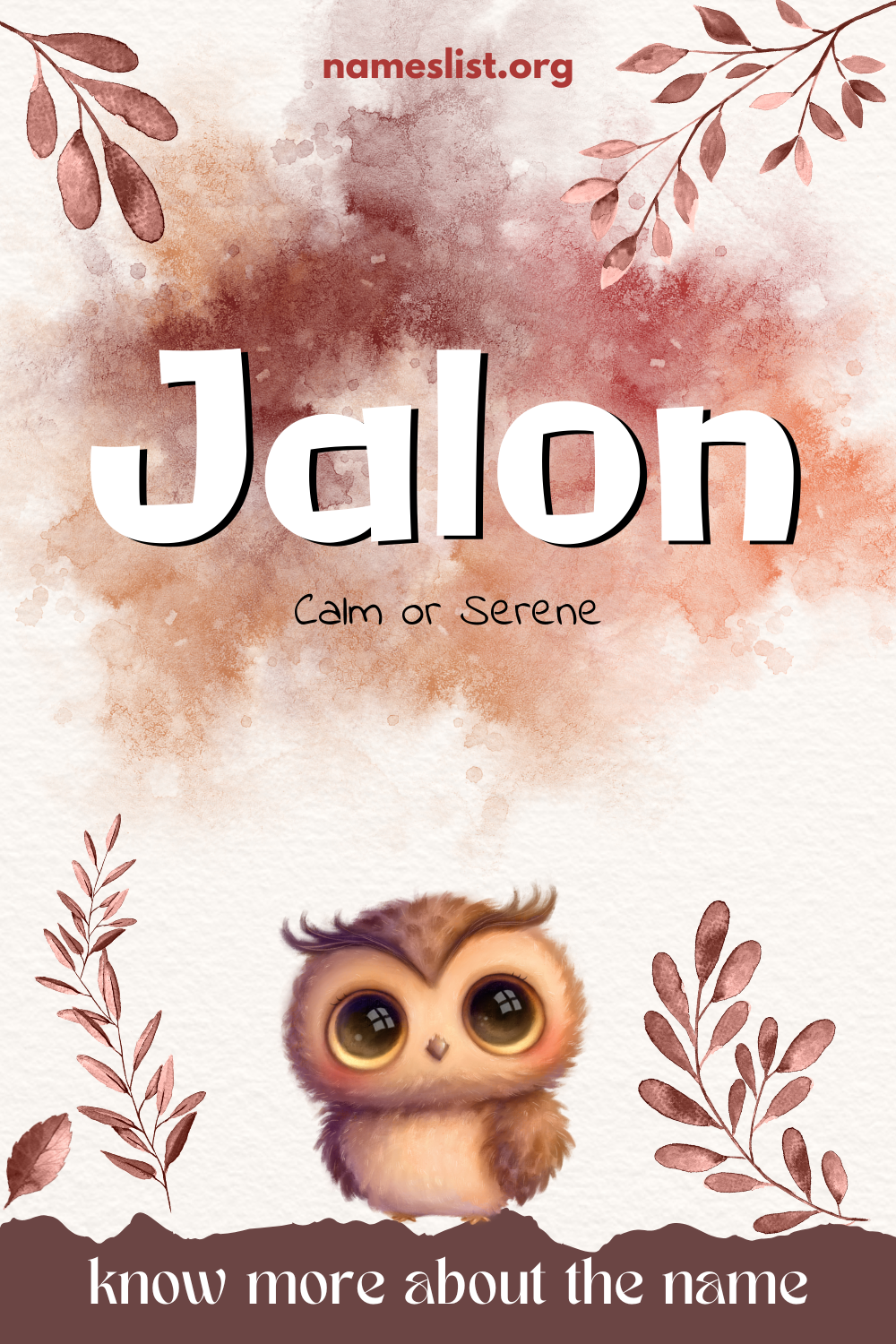 Jalon meaning and origin