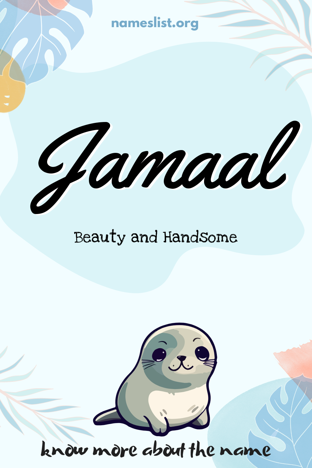 Jamaal meaning and origin