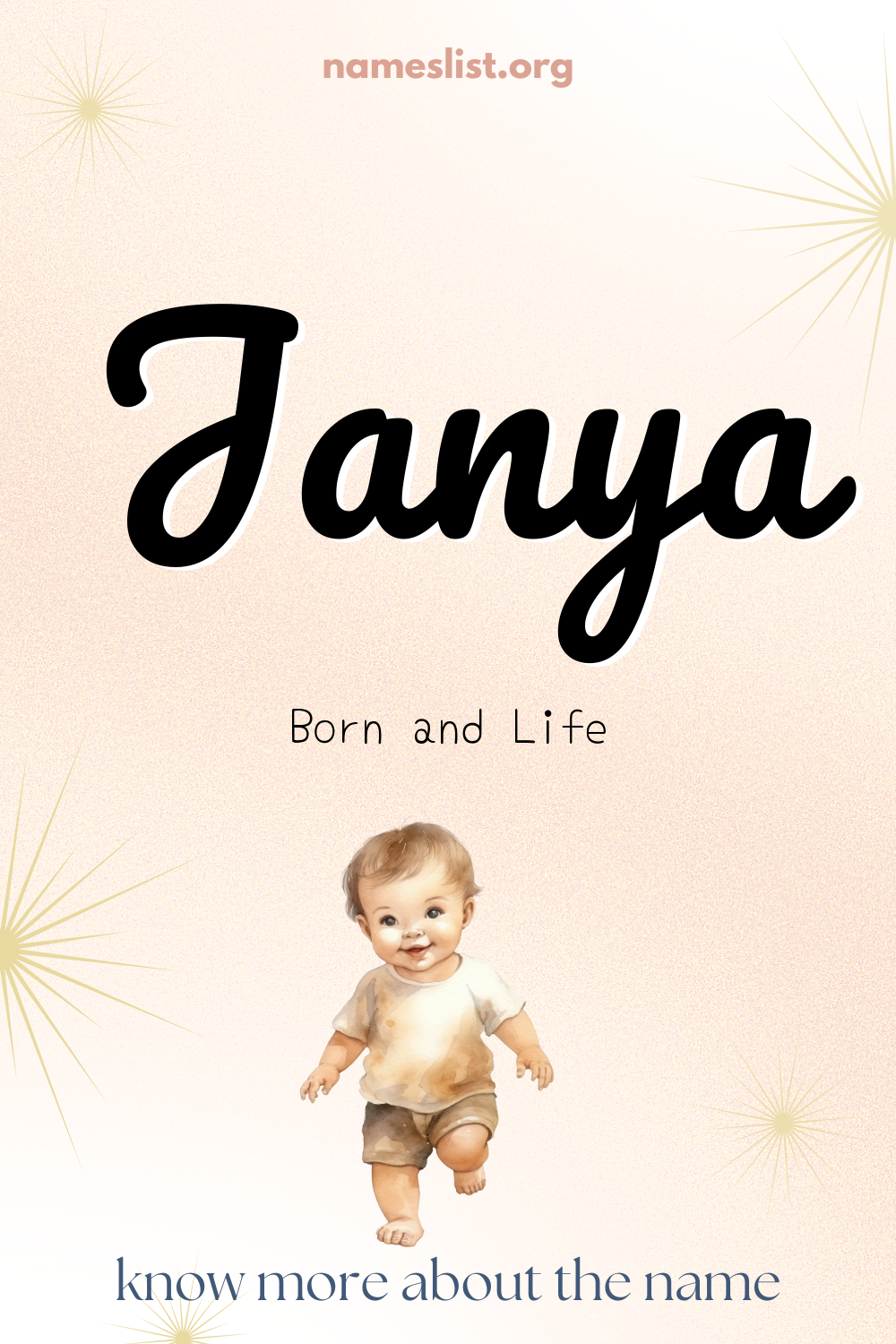 Janya meaning and origin
