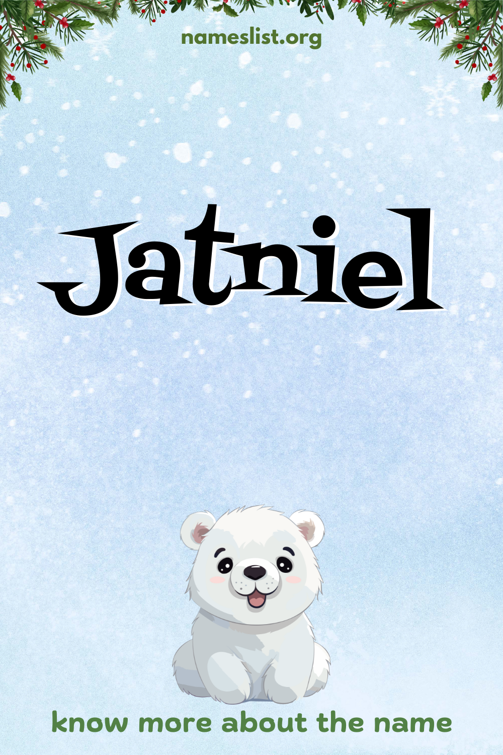 Jatniel meaning and origin