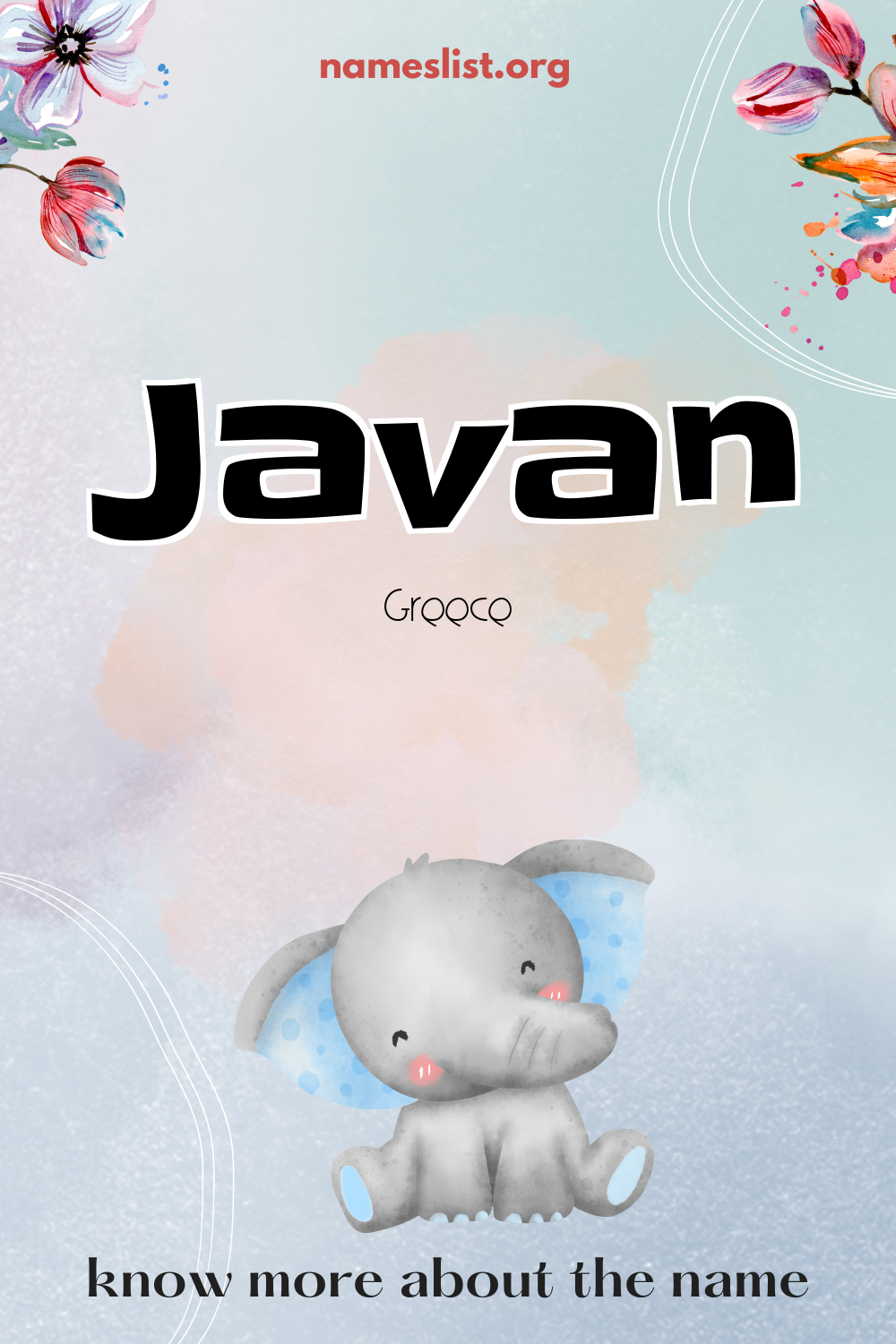 Javan meaning and origin