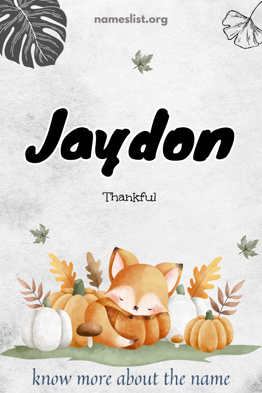 Jaydon meaning and origin