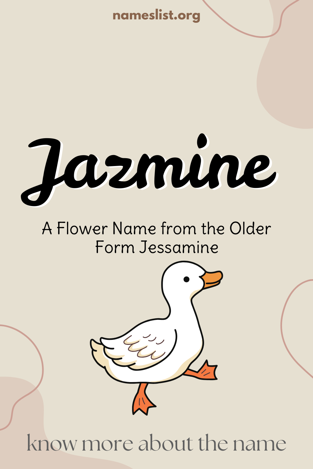Jazmine meaning and origin