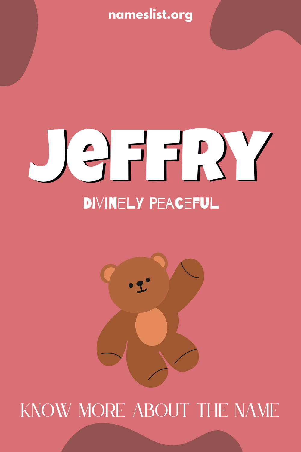Jeffry meaning and origin