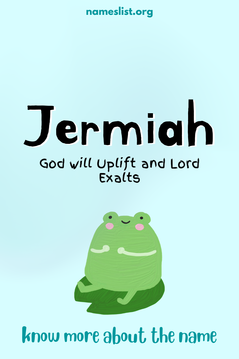 Jermiah meaning and origin