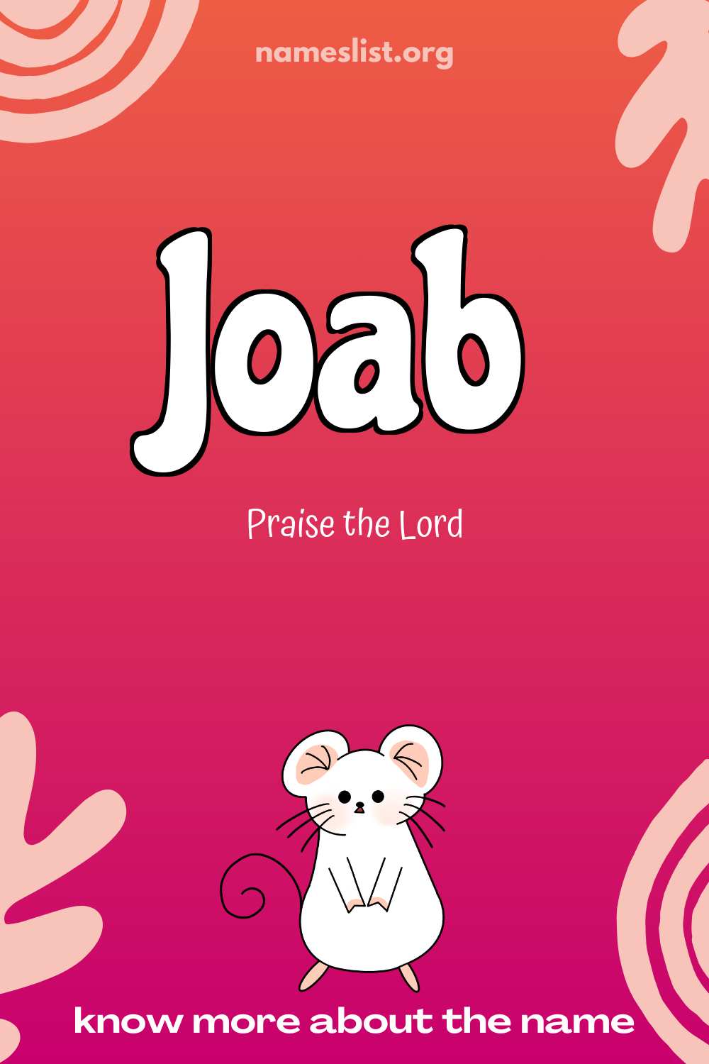 Joab meaning and origin
