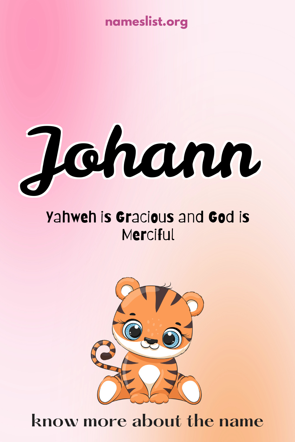 Johann meaning and origin