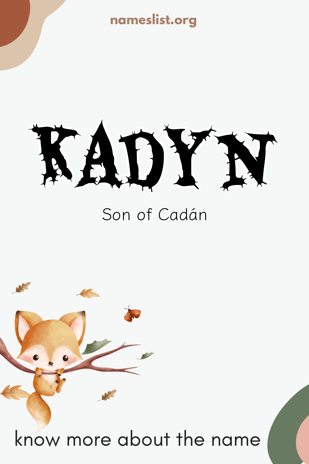 Kadyn meaning and origin