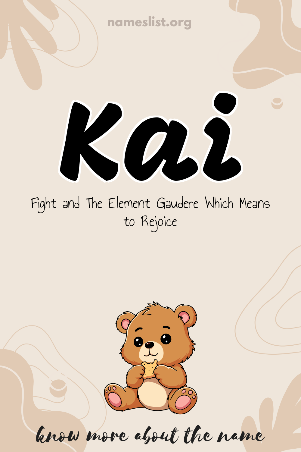 Kai meaning and origin