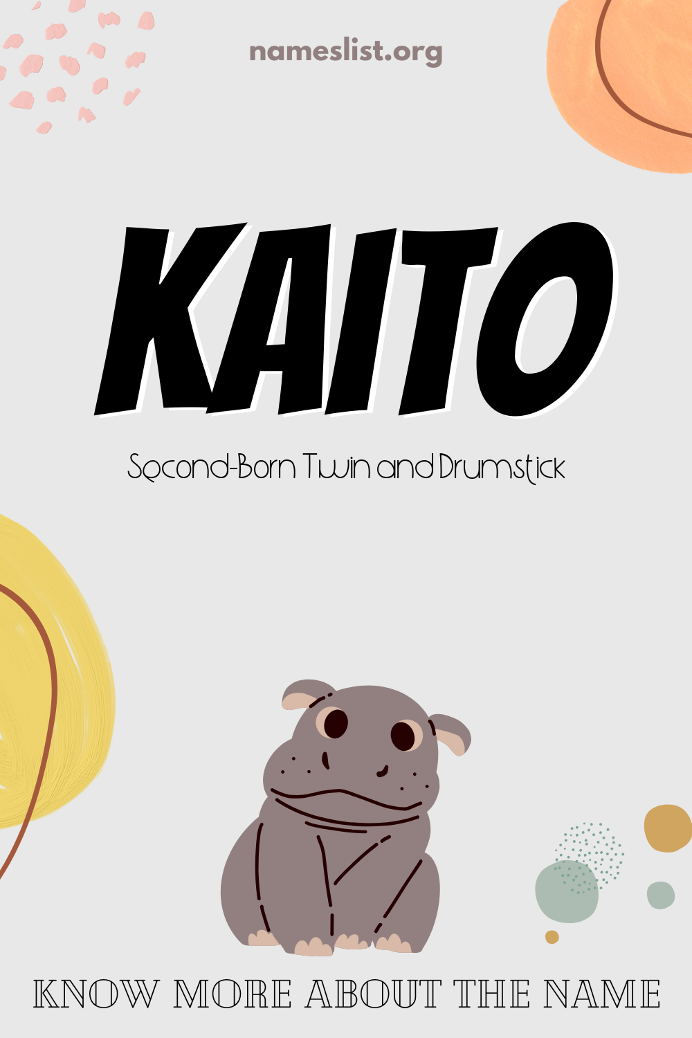 Kaito meaning and origin