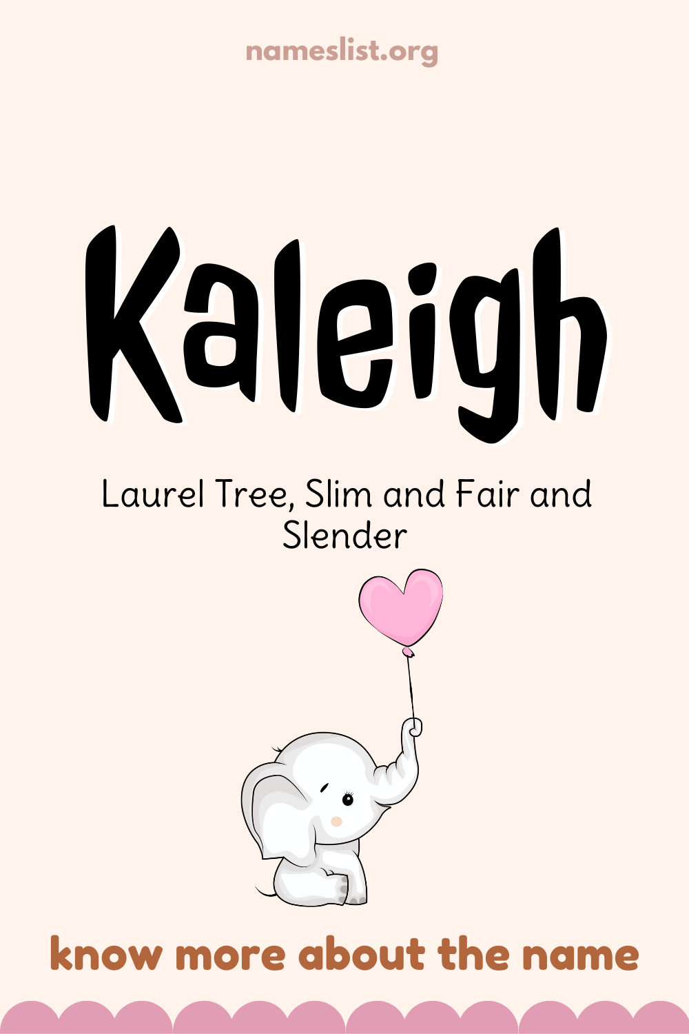 Kaleigh meaning and origin