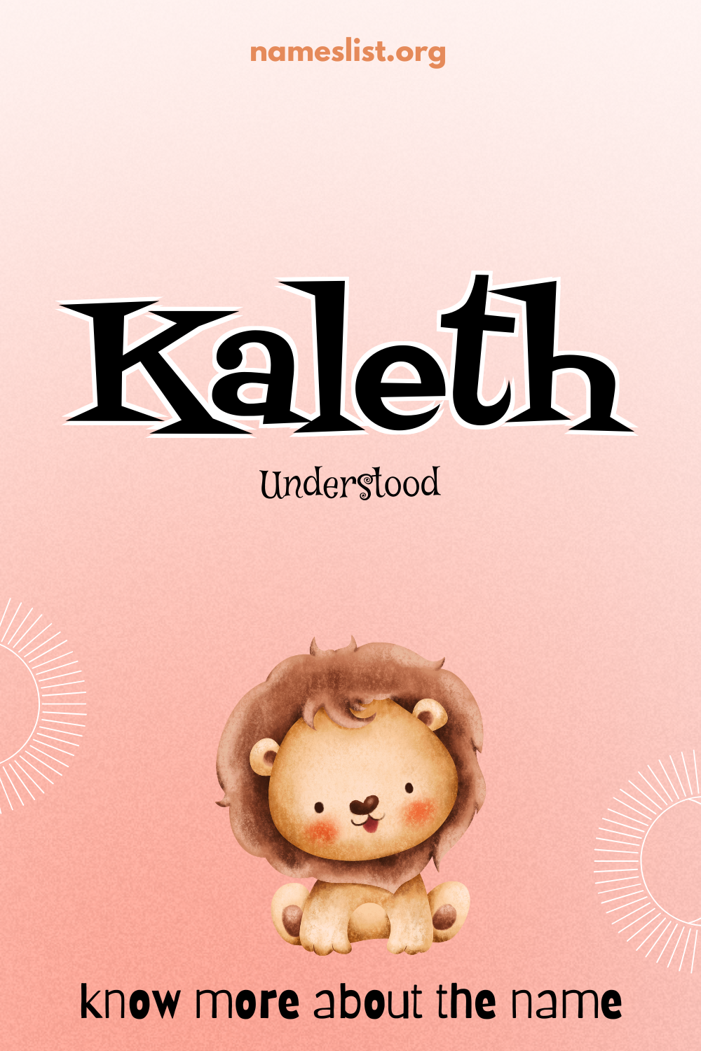 Kaleth meaning and origin