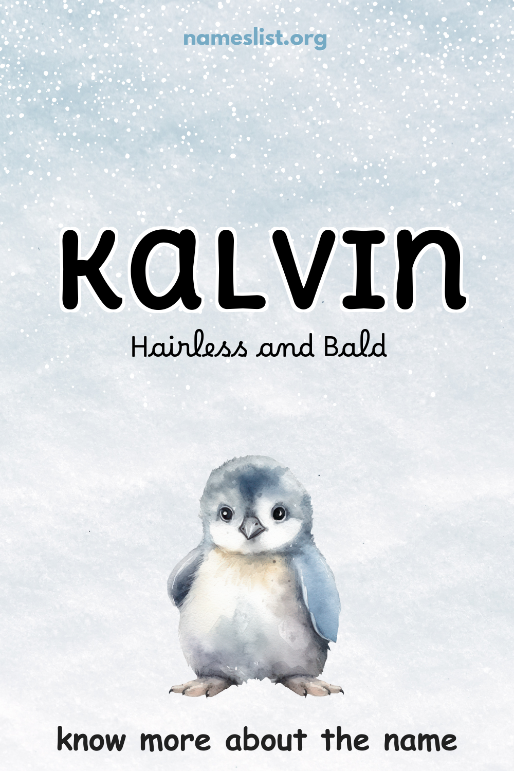Kalvin meaning and origin