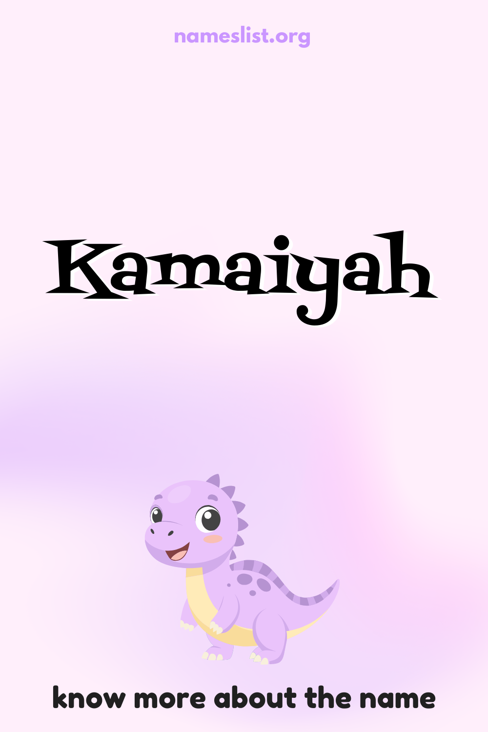 Kamaiyah meaning and origin
