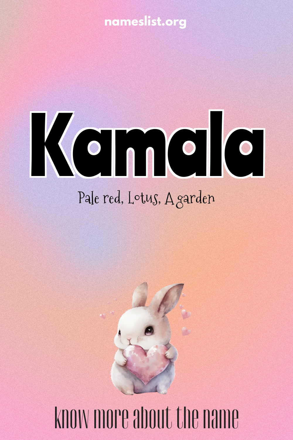 Kamala meaning and origin