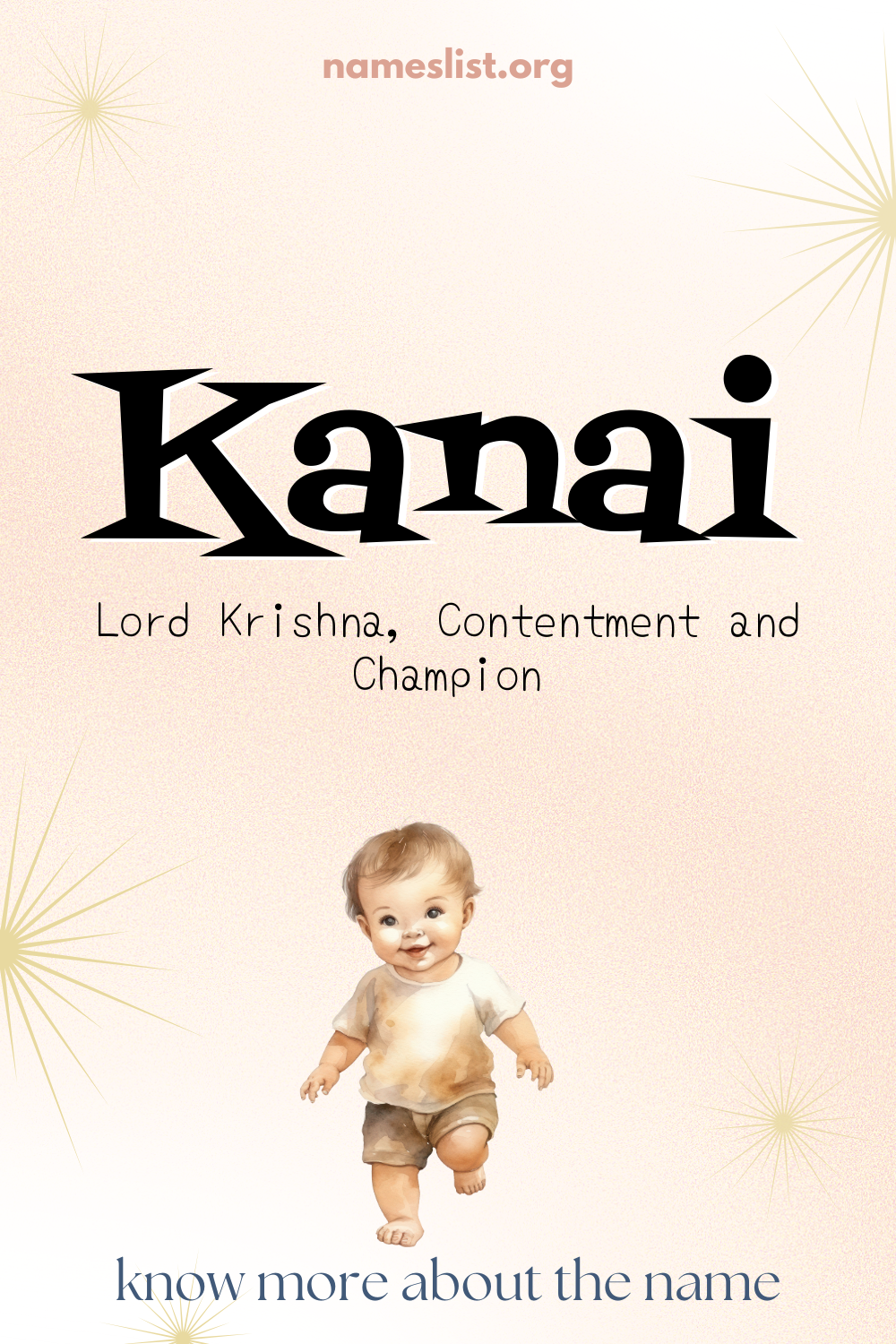 Kanai meaning and origin