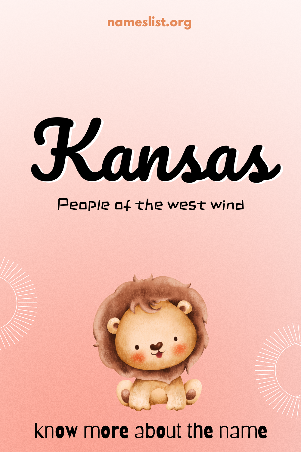 Kansas meaning and origin
