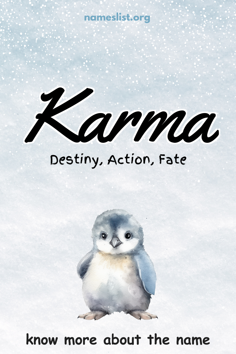 Karma meaning and origin