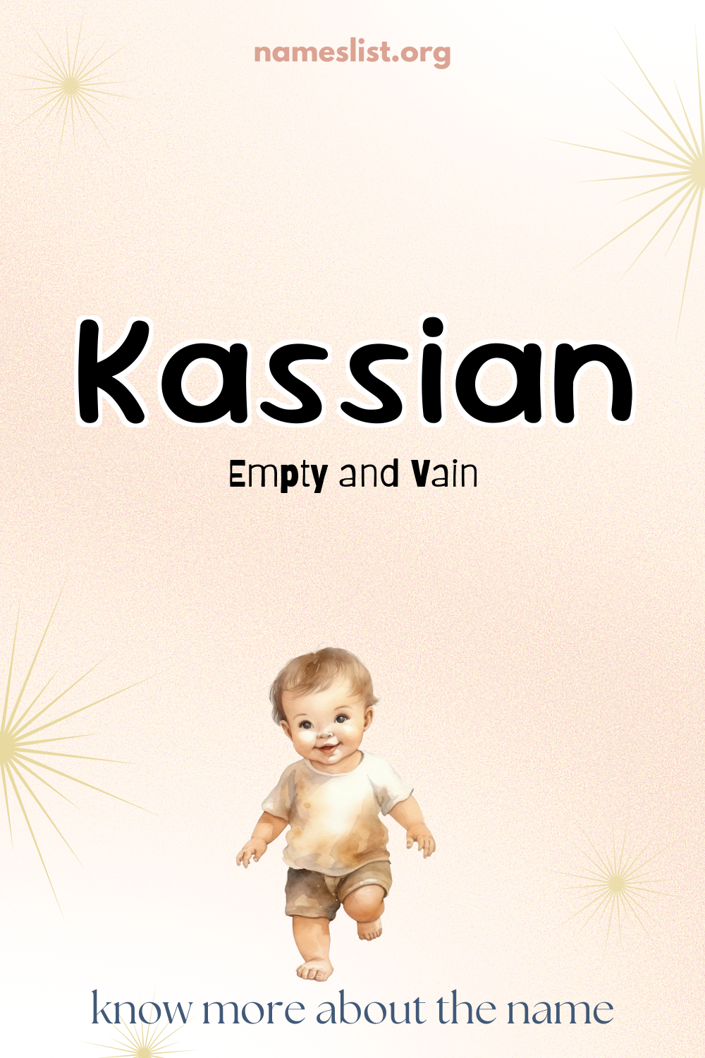 Kassian meaning and origin