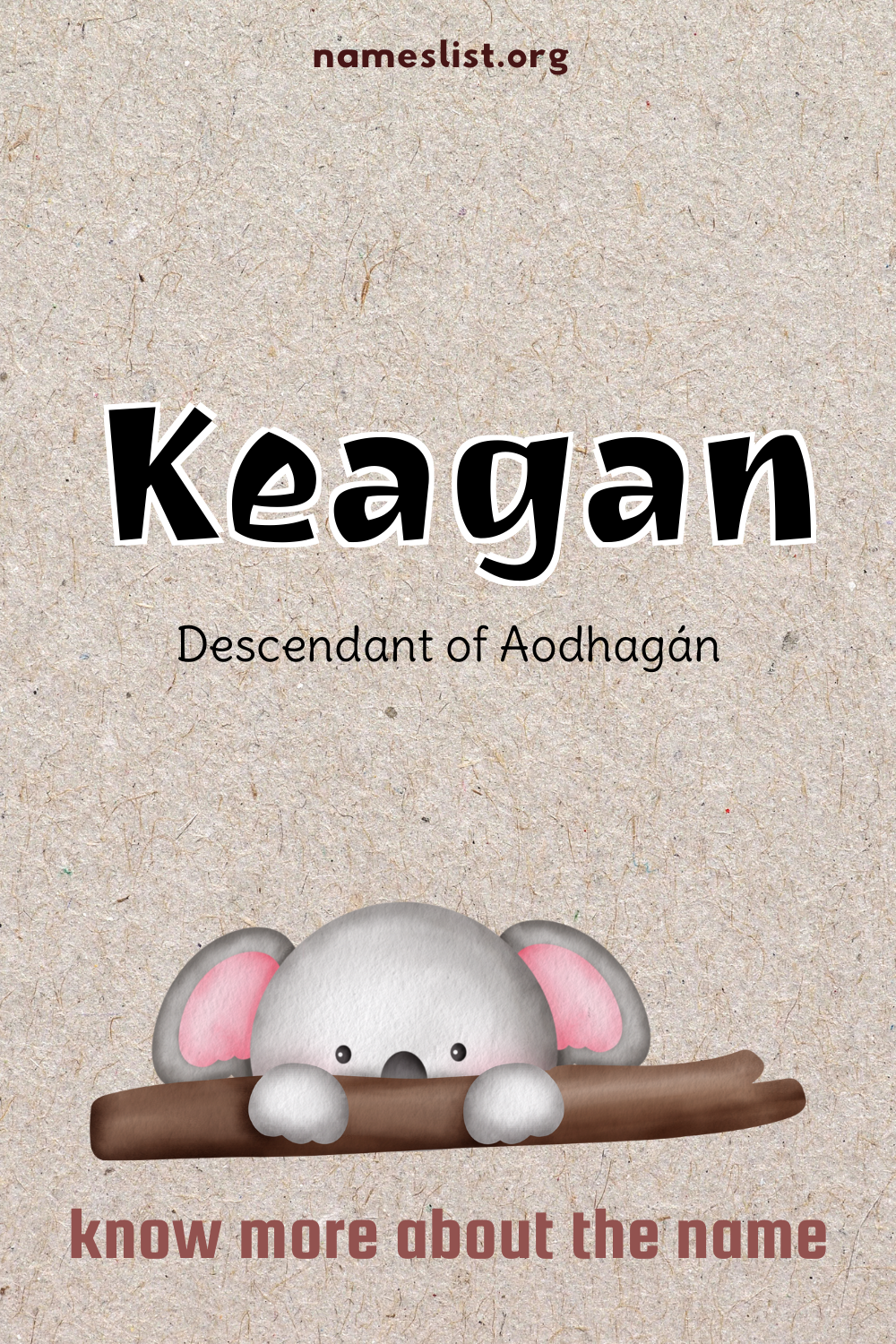 Keagan meaning and origin