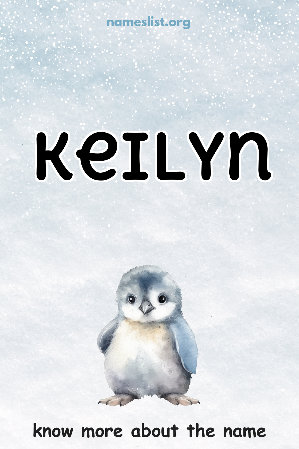 Keilyn meaning and origin