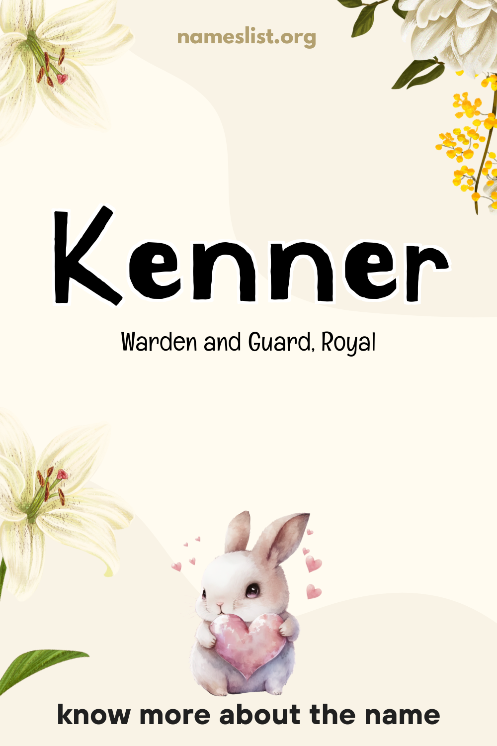 Kenner meaning and origin