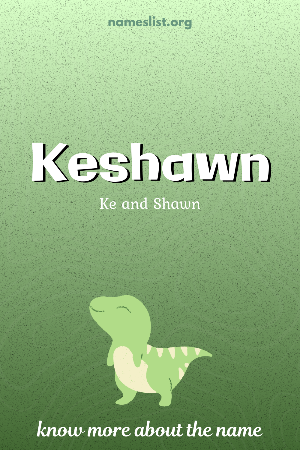 Keshawn meaning and origin