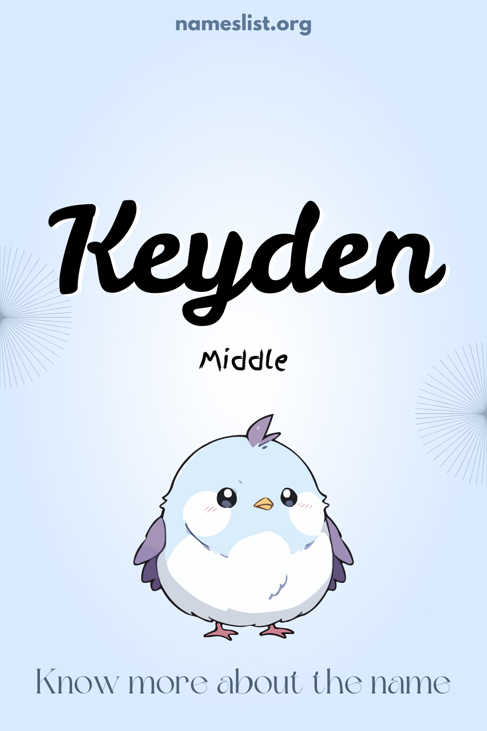 Keyden meaning and origin