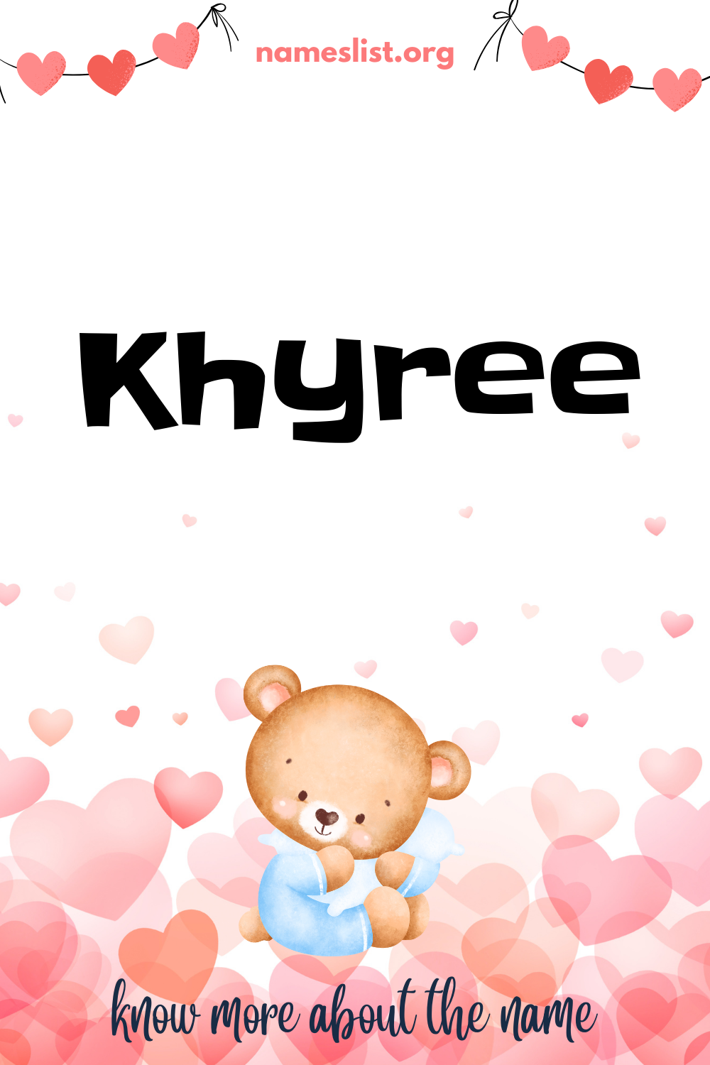 Khyree meaning and origin