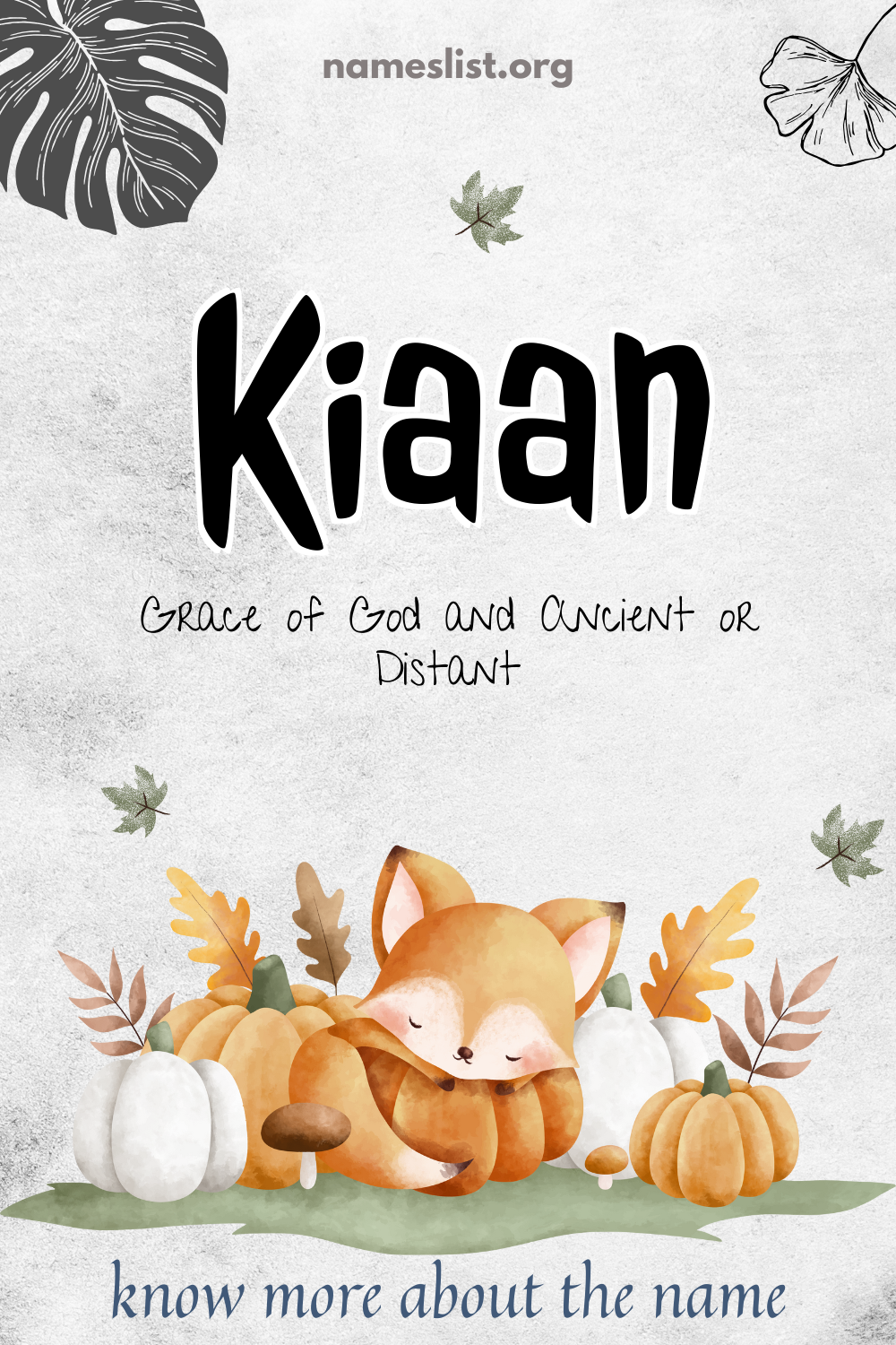 Kiaan meaning and origin