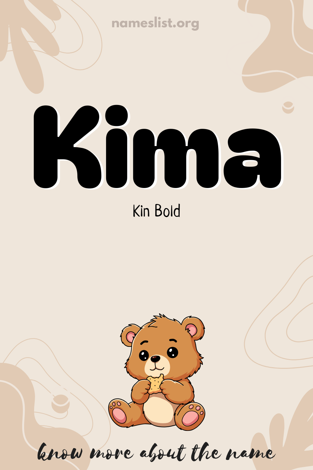 Kima meaning and origin