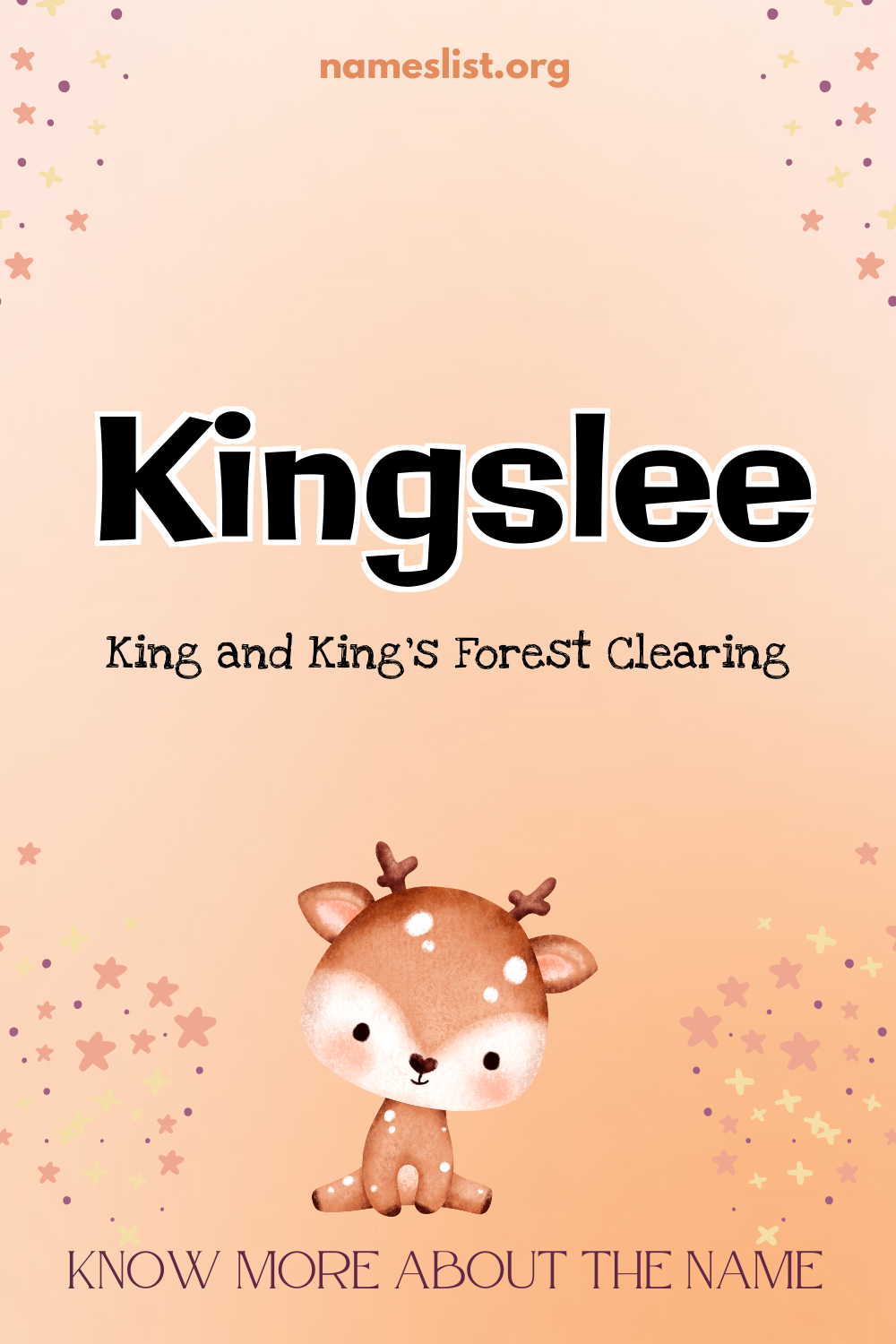 Kingslee meaning and origin