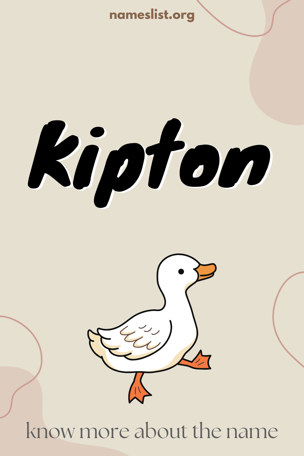 Kipton meaning and origin