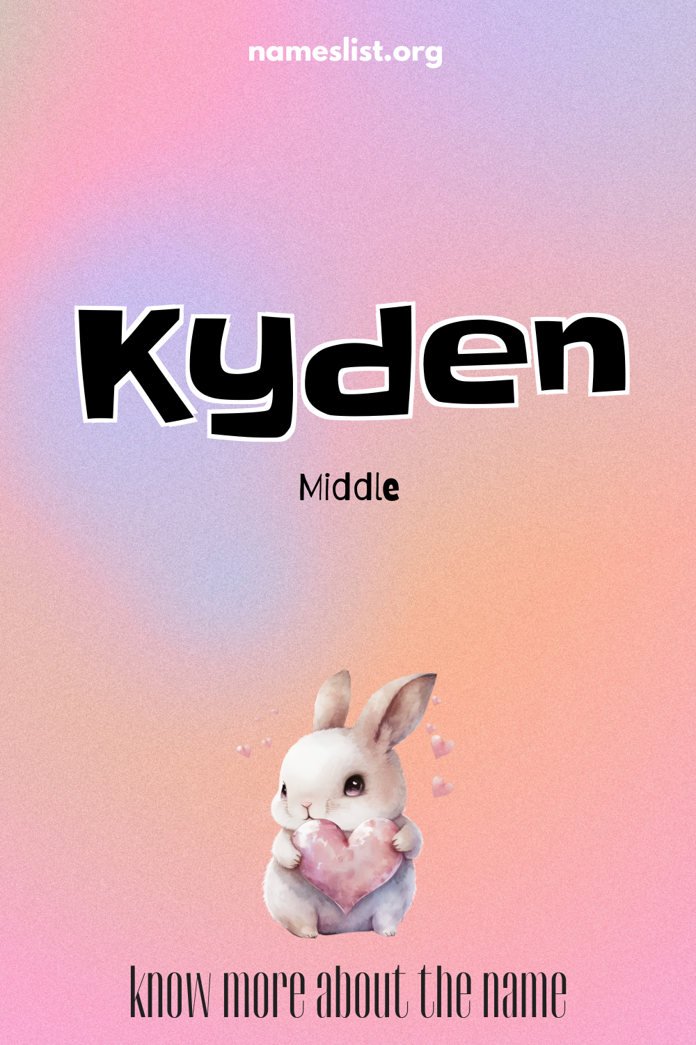 Kyden meaning and origin