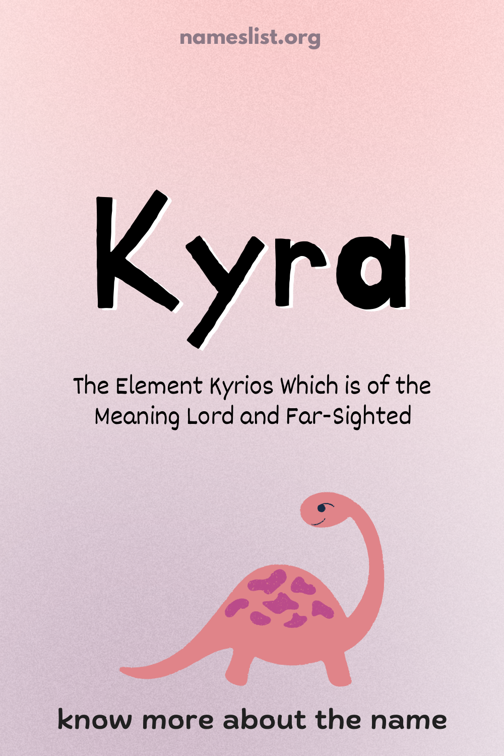 Kyra meaning and origin