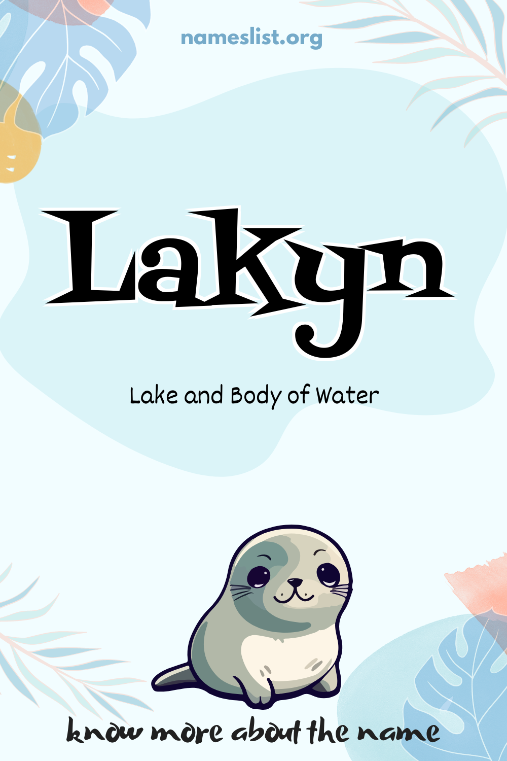 Lakyn meaning and origin