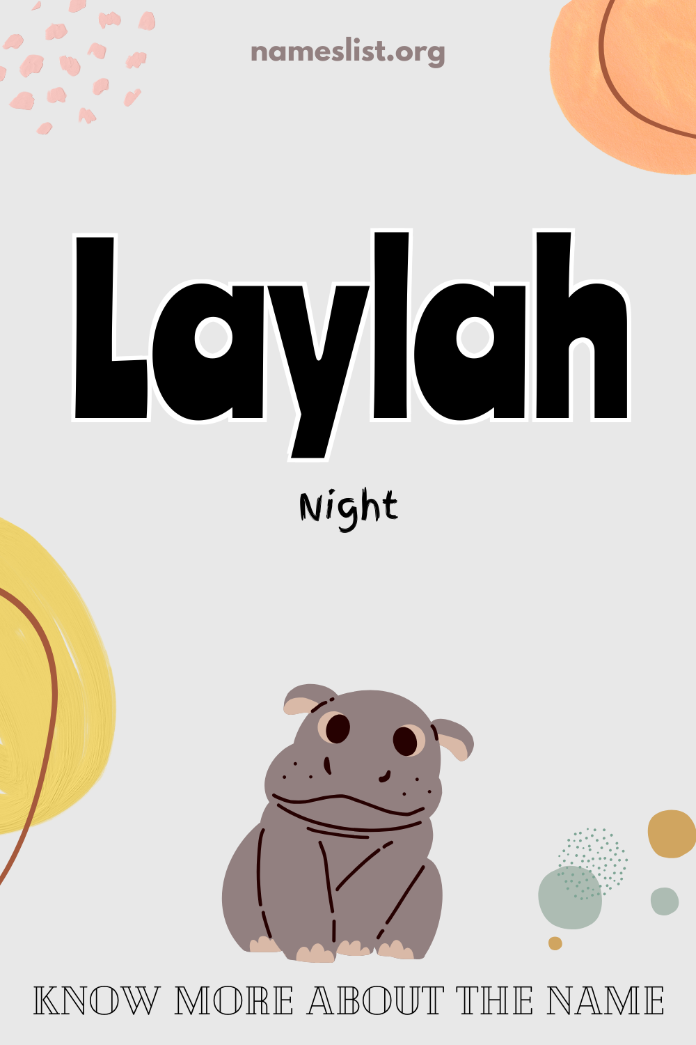 Laylah meaning and origin