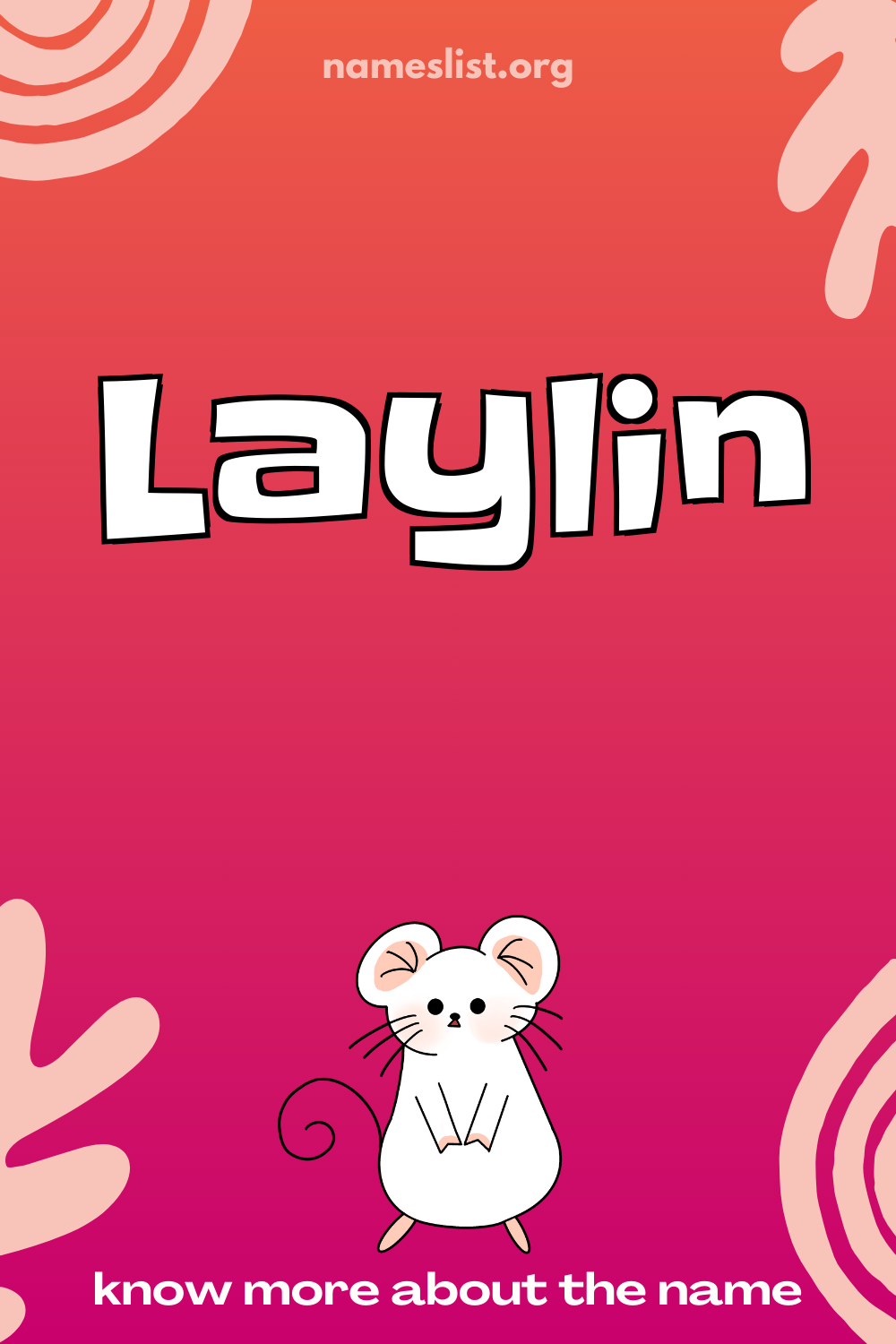 Laylin meaning and origin