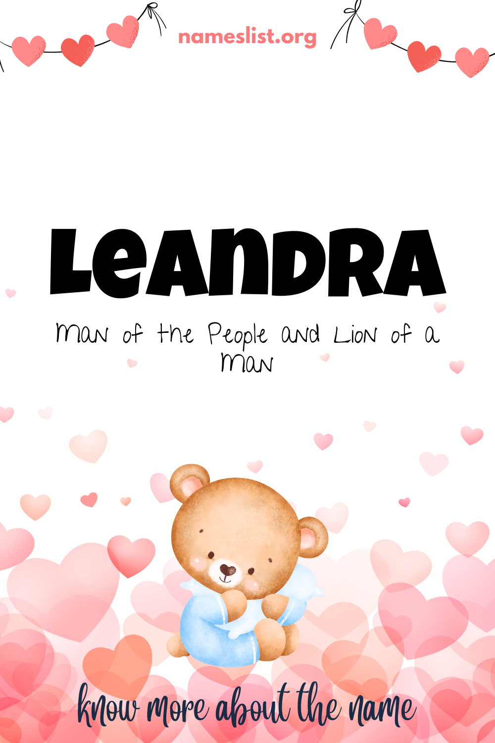 Leandra meaning and origin