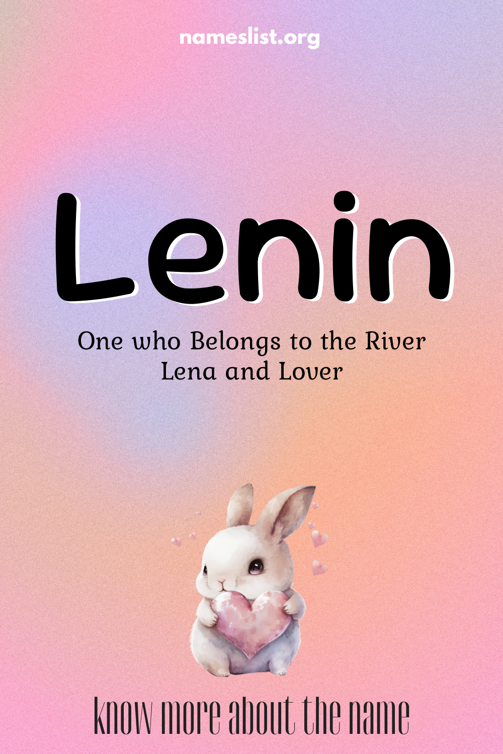 Lenin meaning and origin