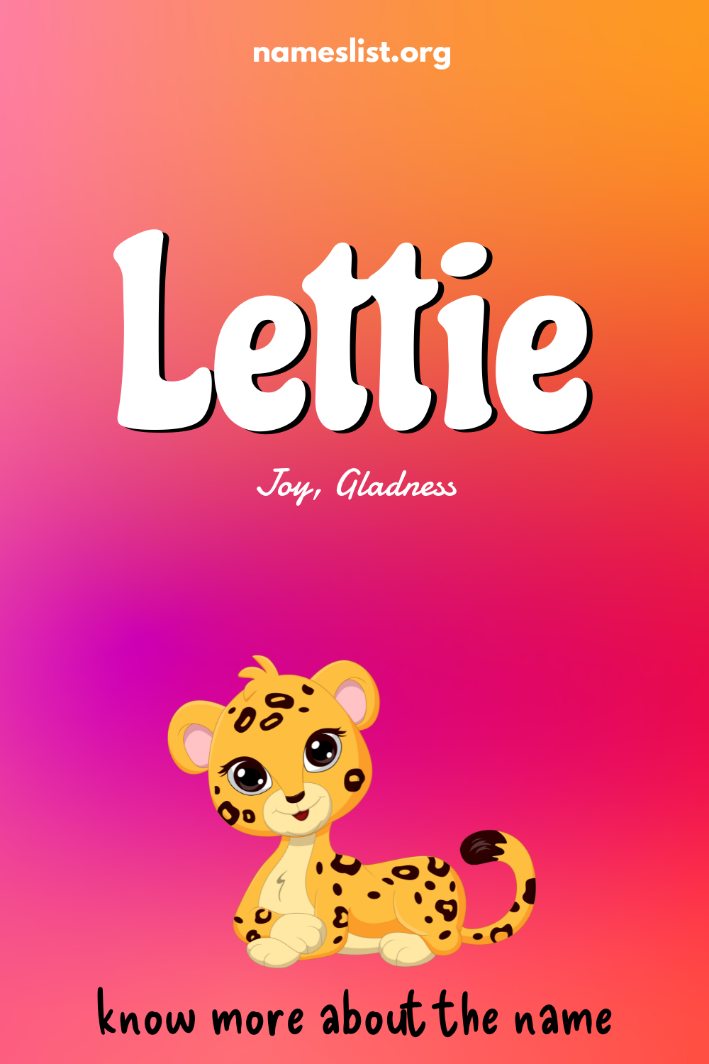 Lettie meaning and origin