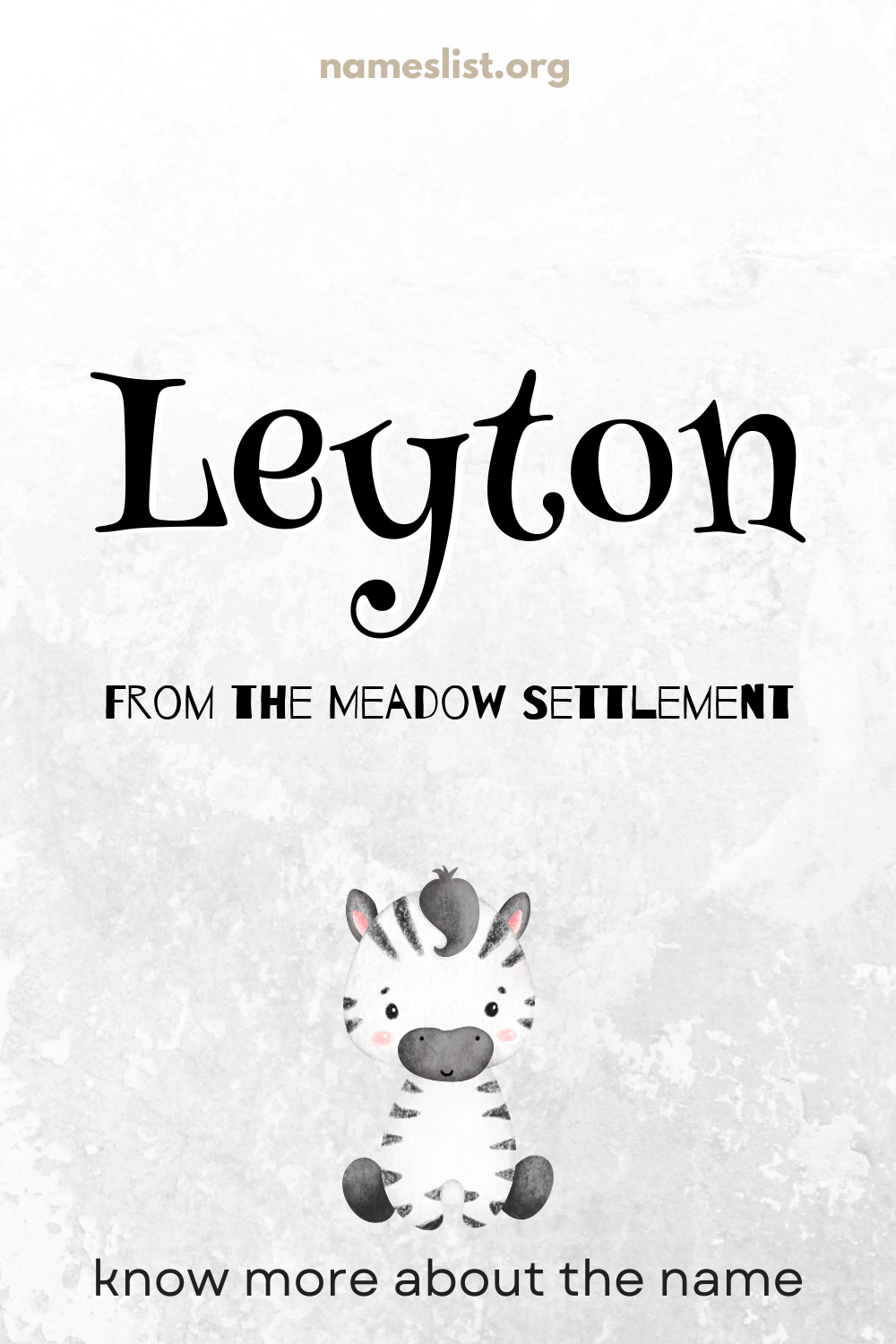 Leyton meaning and origin