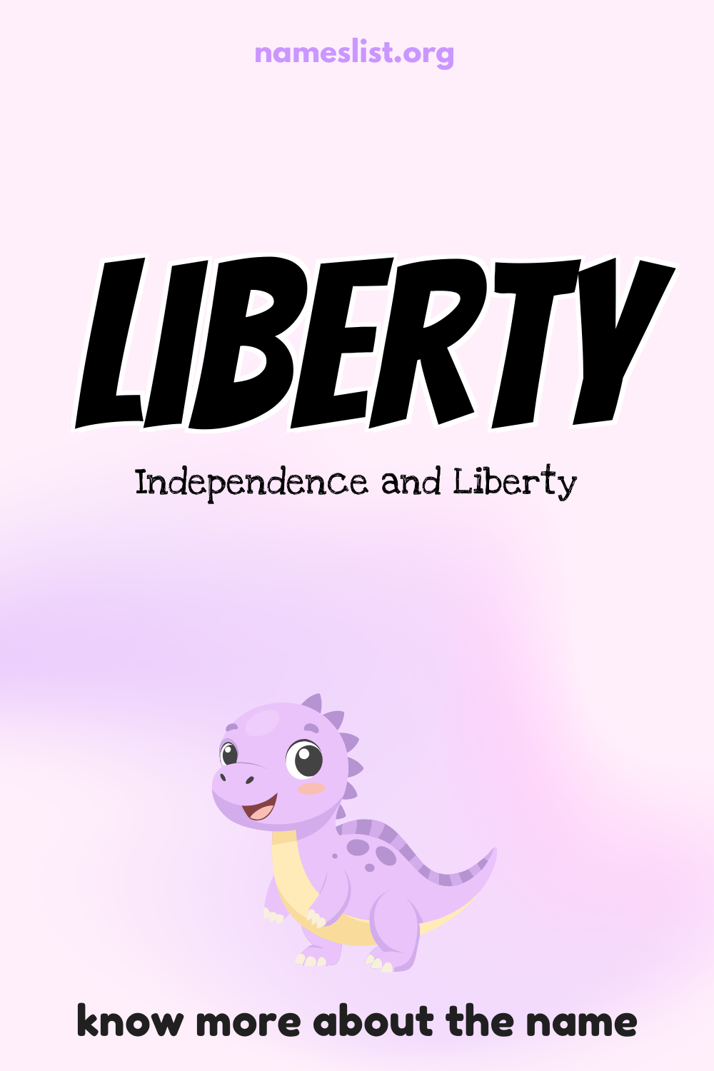 Liberty meaning and origin