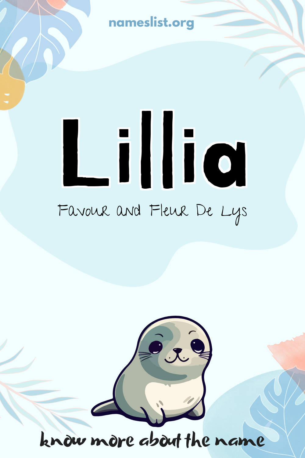 Lillia meaning and origin