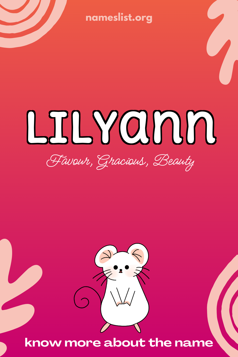 Lilyann meaning and origin