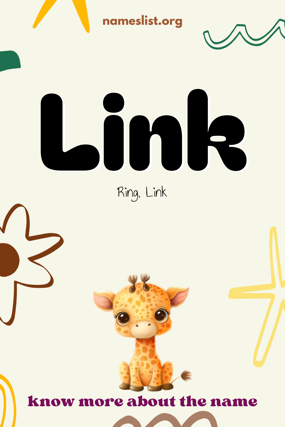 Link meaning and origin